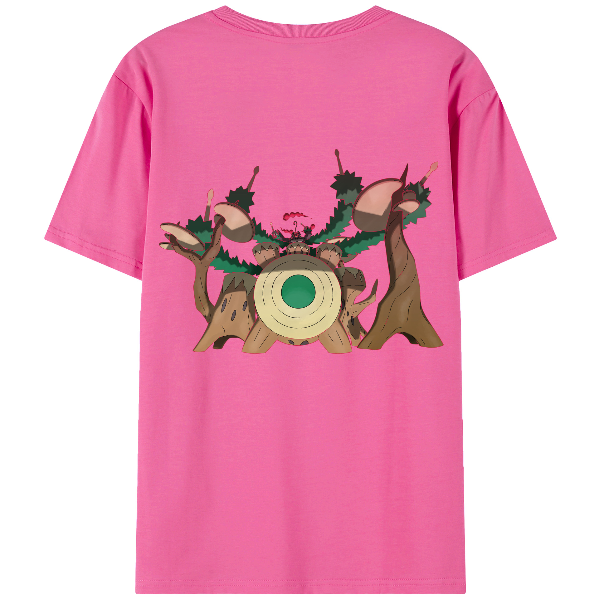 （画像用） ポケットモンスター Pokémon レディース半袖Tシャツ(バックプリント)